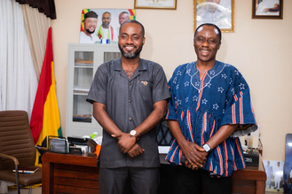 STU Management Committee Engages Sunyani East Municipal Chief Executive on Key Development Priorities